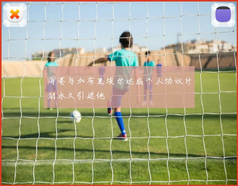 海港与加布里埃尔达成个人协议计划永久引进他